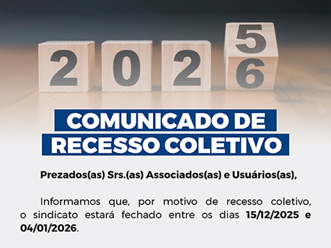 Comunicado de Recesso Coletivo